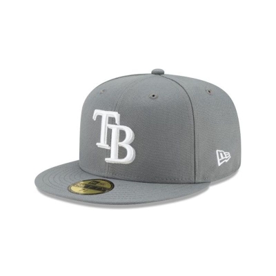 Tampa Bay Rays Gorra | New Era MLB Floral Undervisor 59fifty Fitted Cap Mexico - Grises